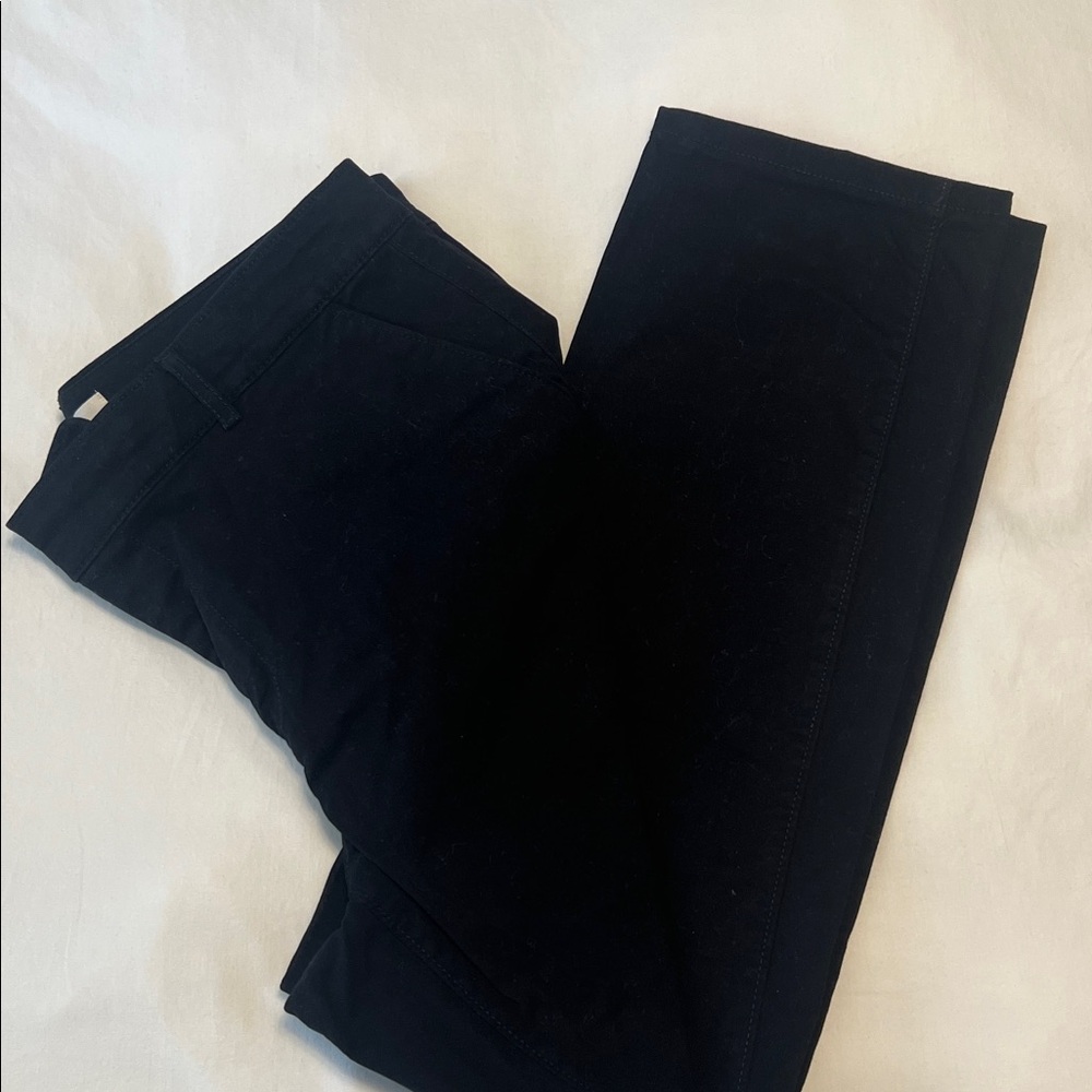 LOFT Classic Black Chino Trousers - Size 12